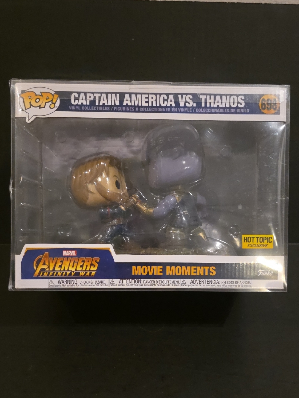 Funko Movie Moments - Captain America vs Thanos
